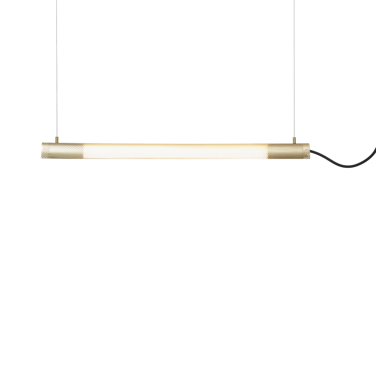 Radent pendant short brass