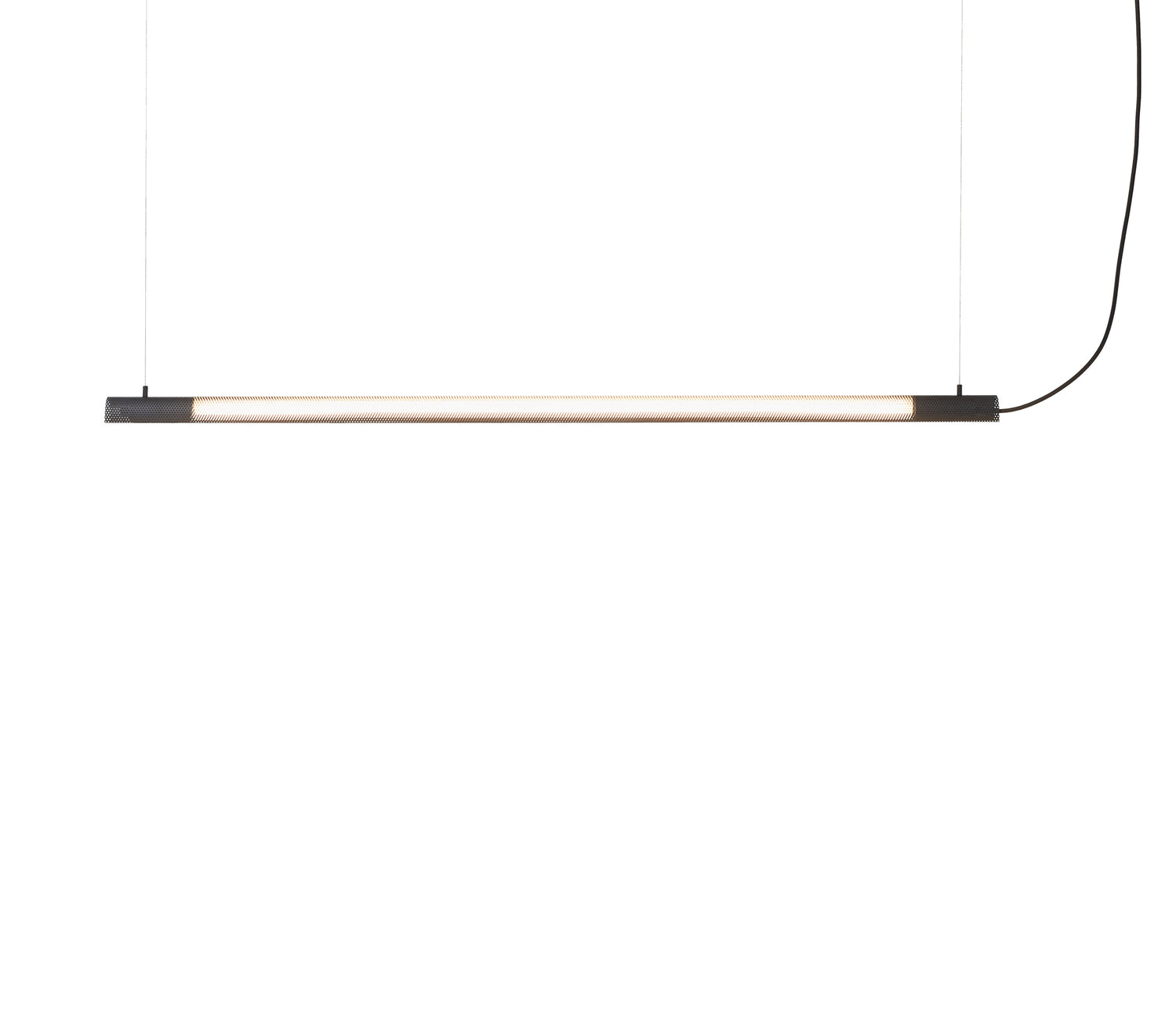 Radent pendant long black