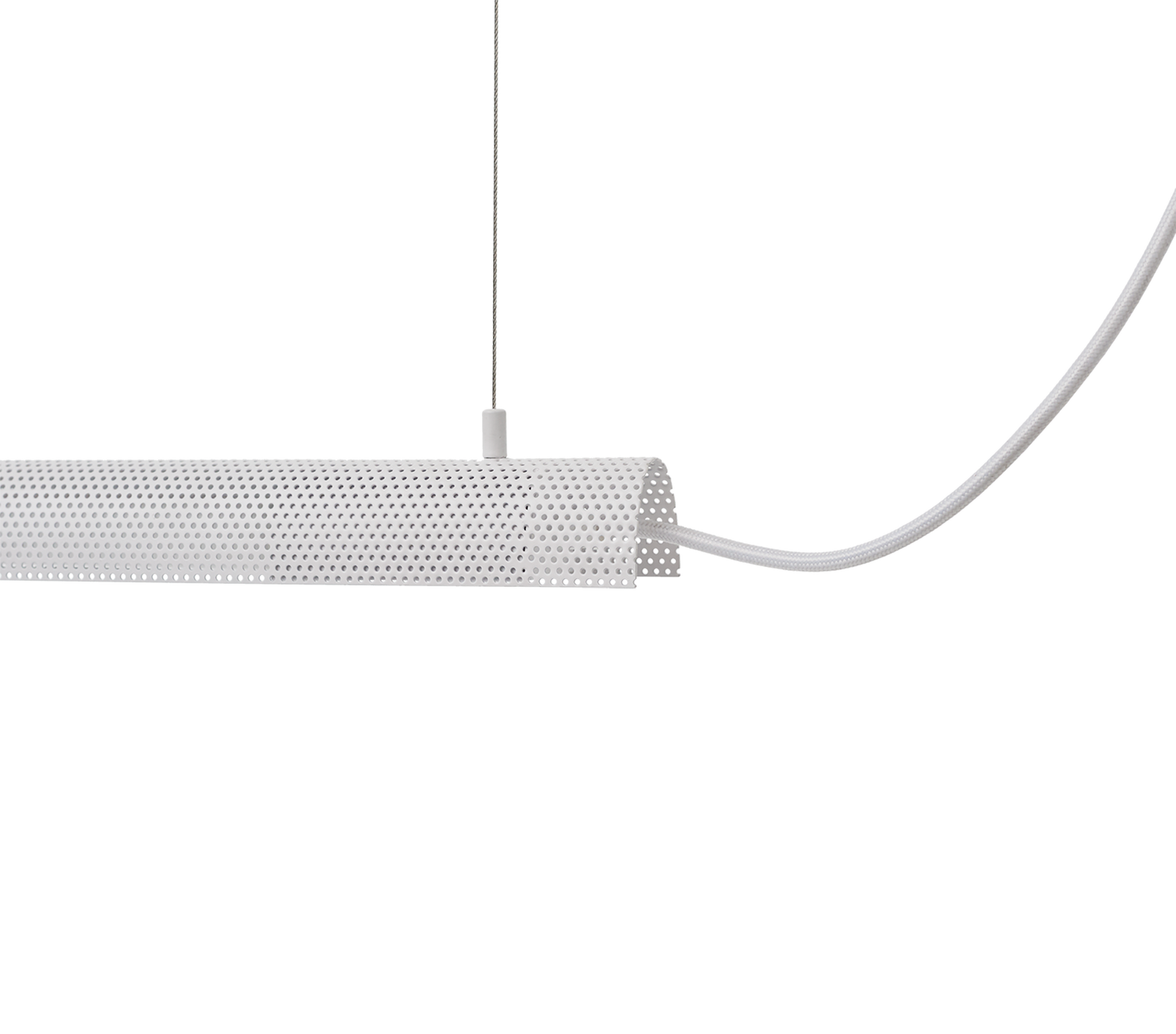 Radent pendant long white