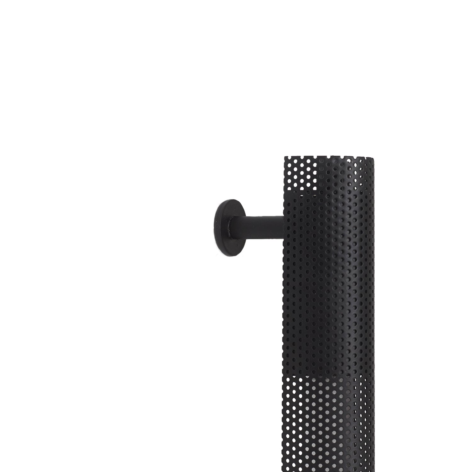 Radent wall lamp long black