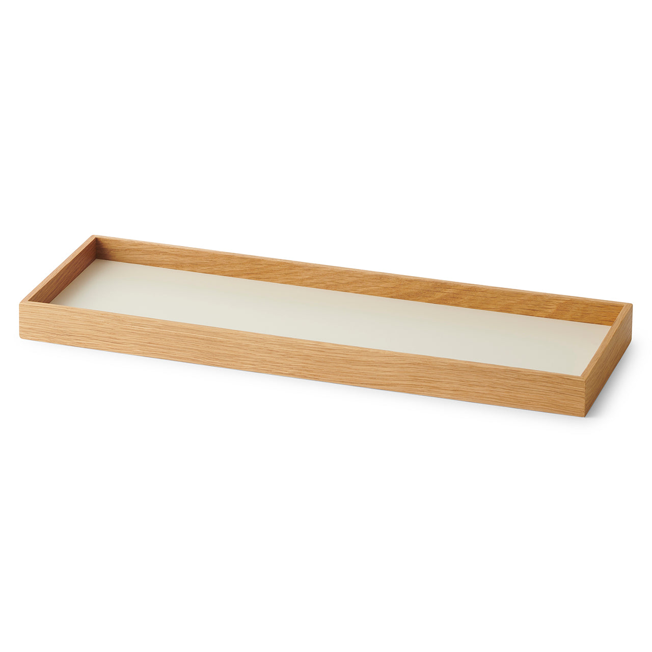 Frame tray small oak/ beige