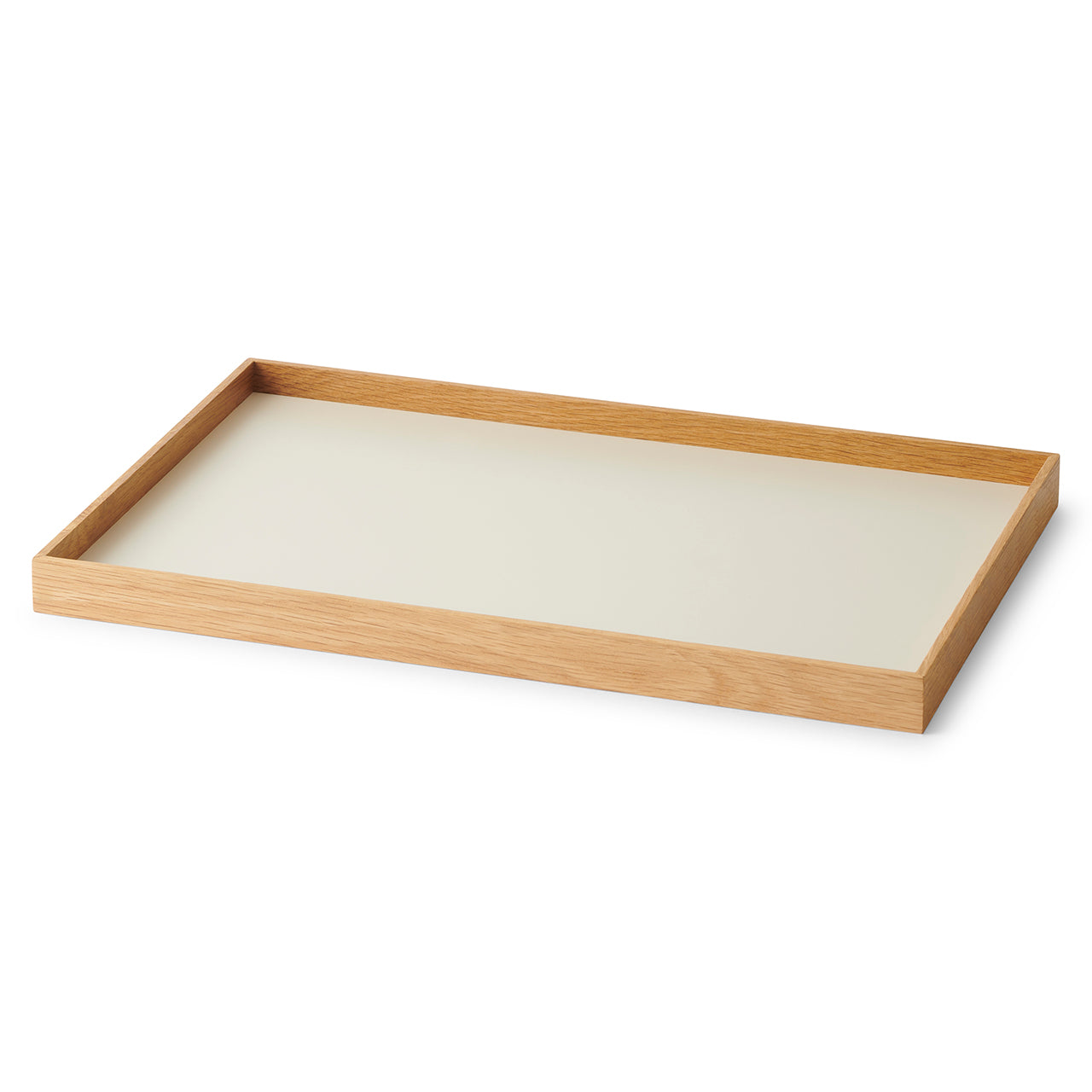 Frame tray medium oak/ beige