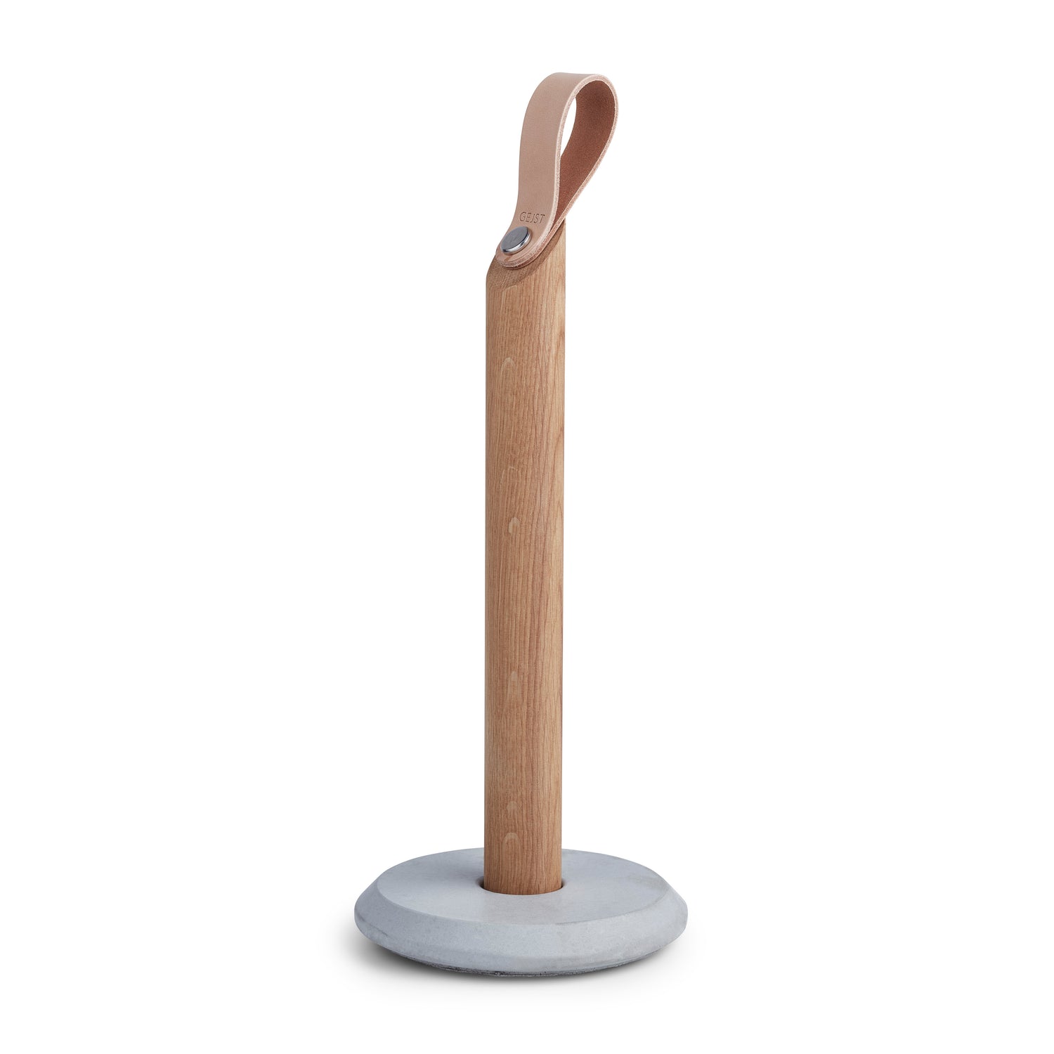 Grab kitchen roll holder oak