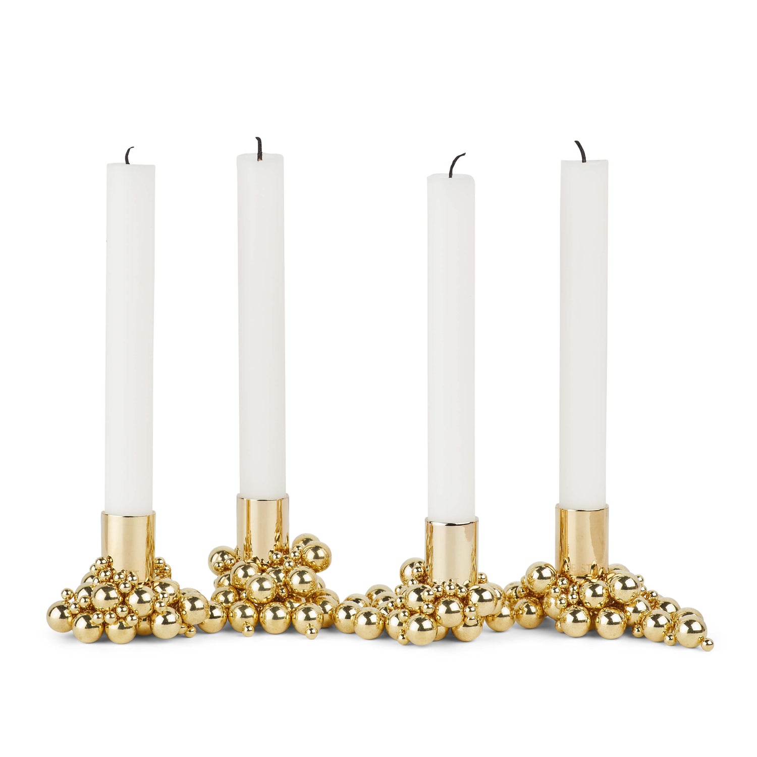 Molekyl candlelight 4 brass