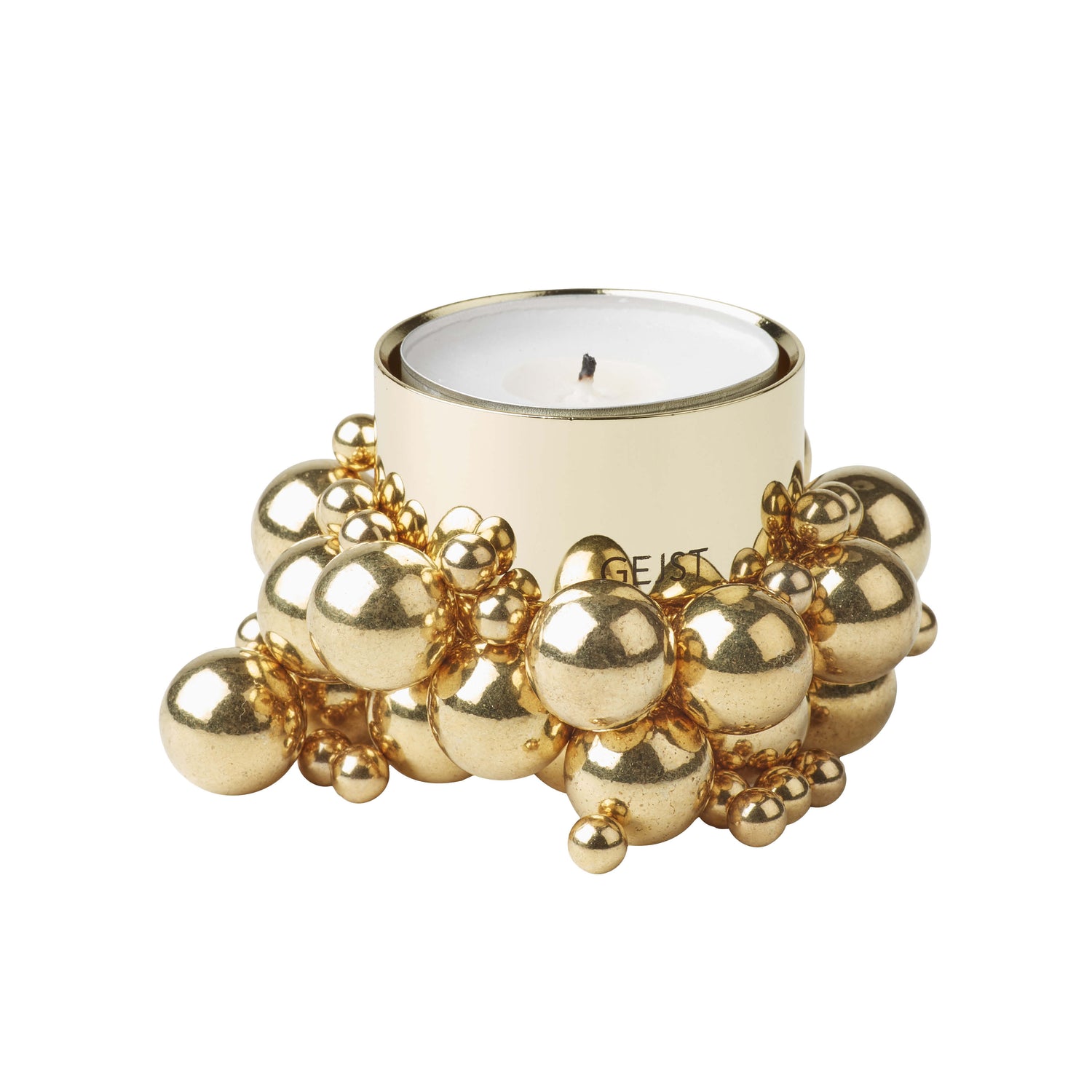 Molekyl tealight 1 brass