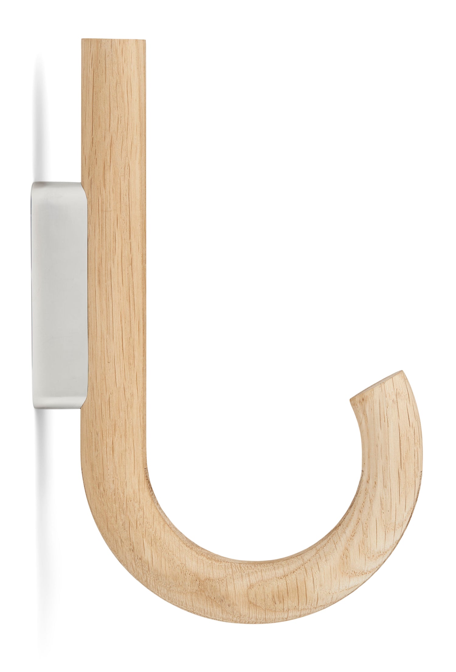 Hook oak/ chrome