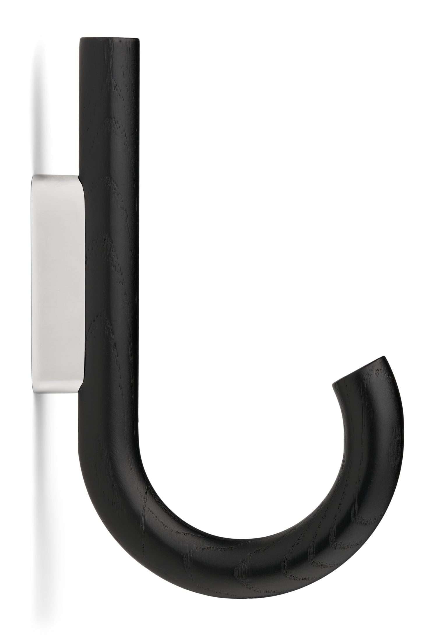 Hook black oak/ chrome