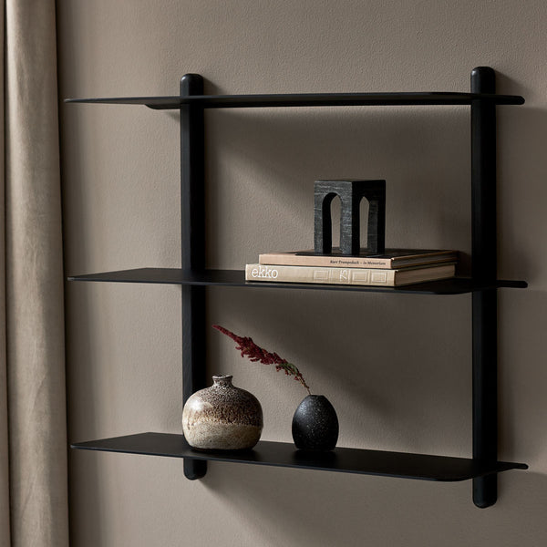 Nivo Shelf Large A Black Ash/ Black – Gejst Design