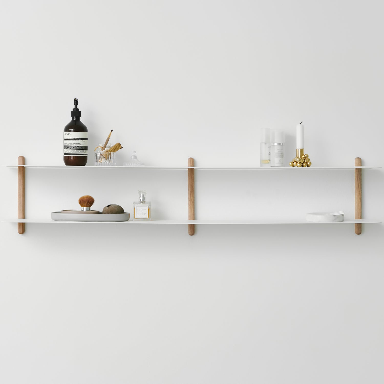 Nivo shelf C light oak/ white