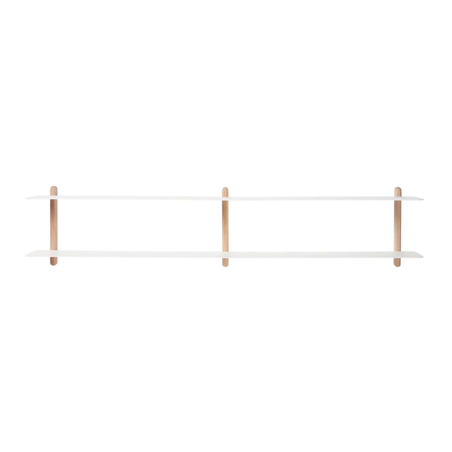 Nivo shelf C light oak/ white