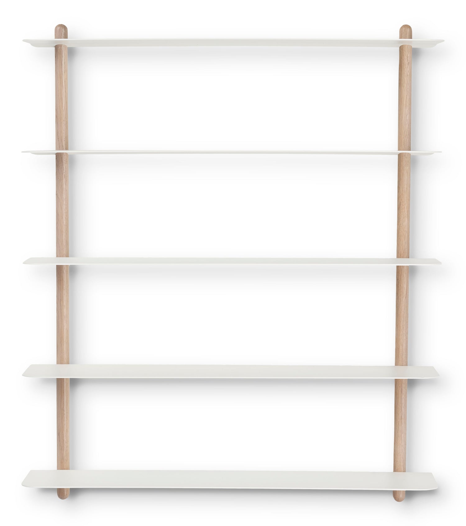 Nivo shelf E light oak/ white