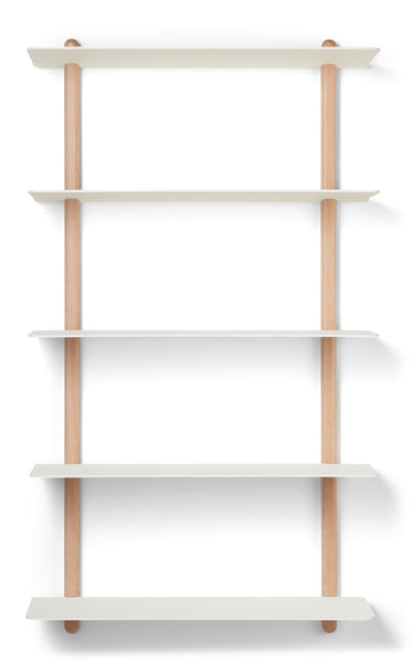 Nivo shelf large E light oak/ white – Gejst Design