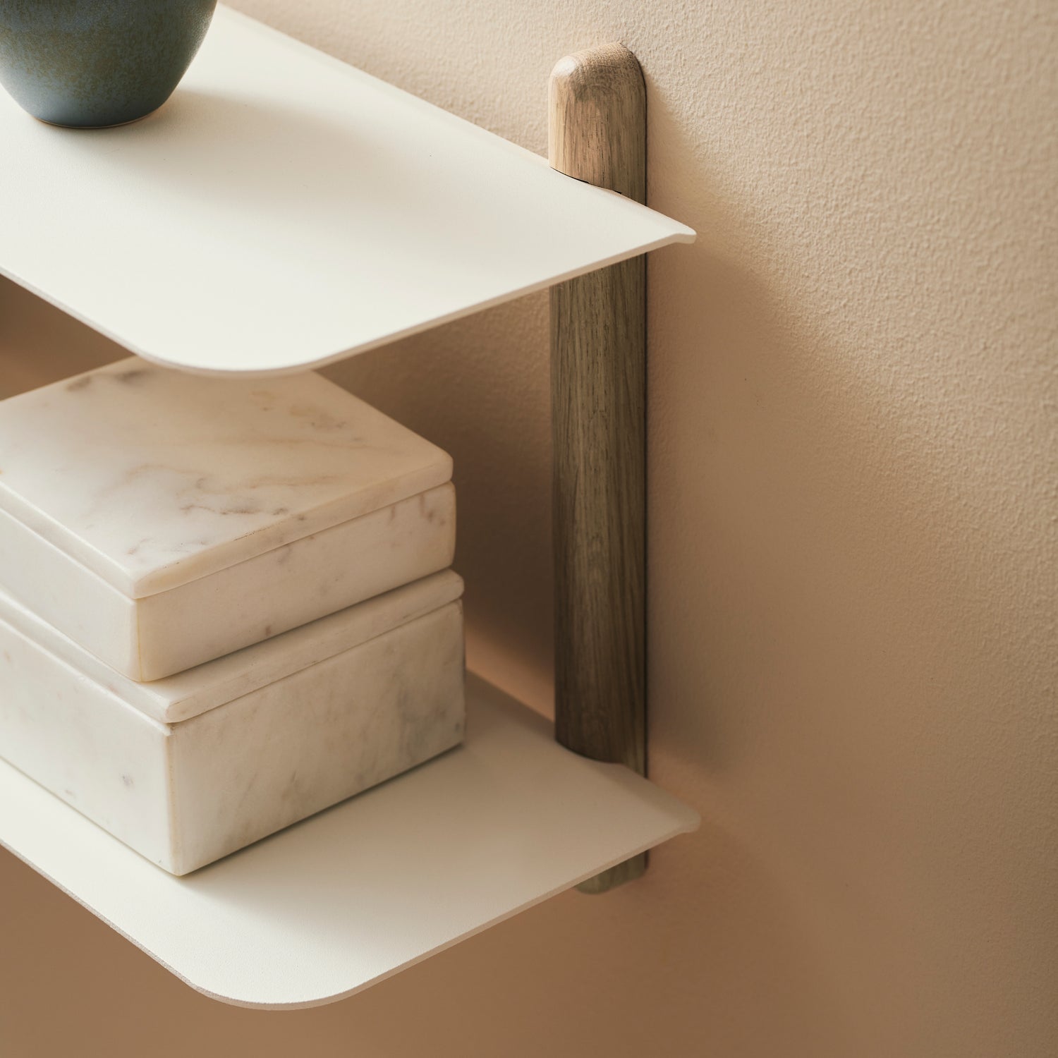 Nivo shelf F light oak/ white
