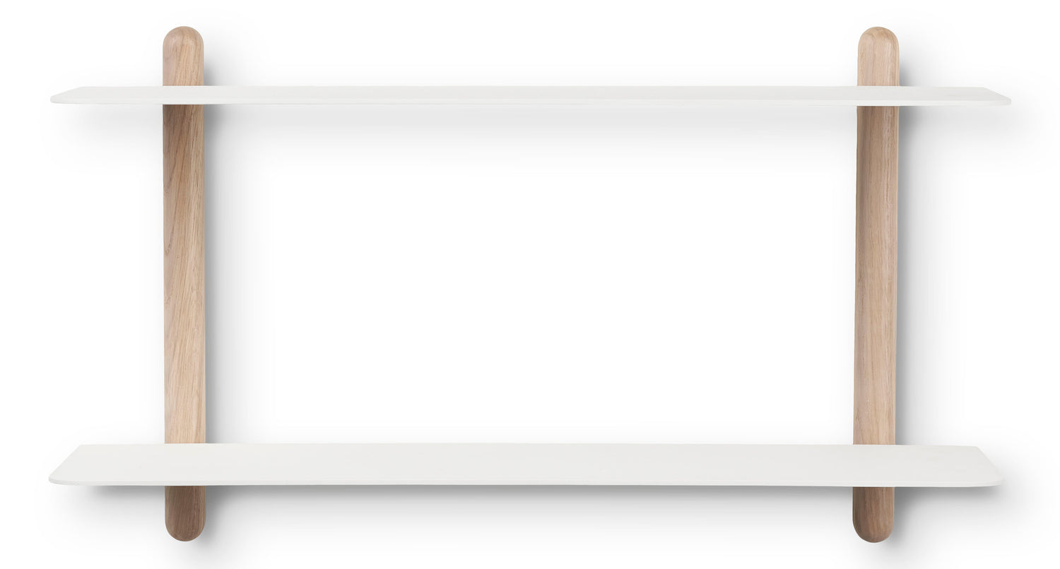 Nivo shelf large F light oak/ white