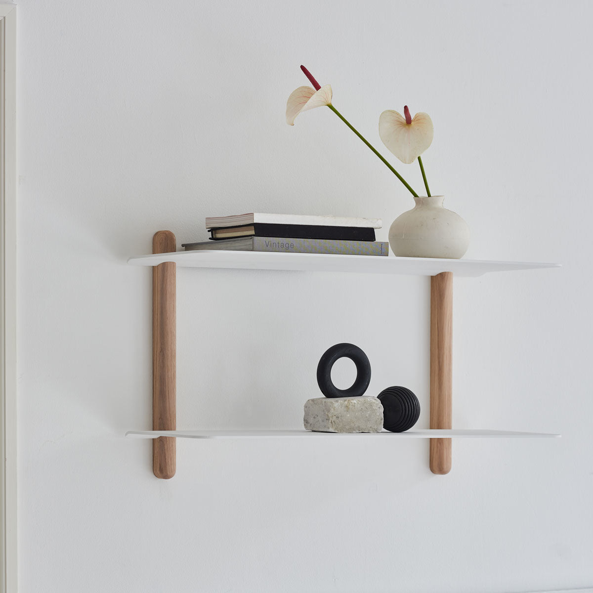 Nivo shelf large F light oak/ white