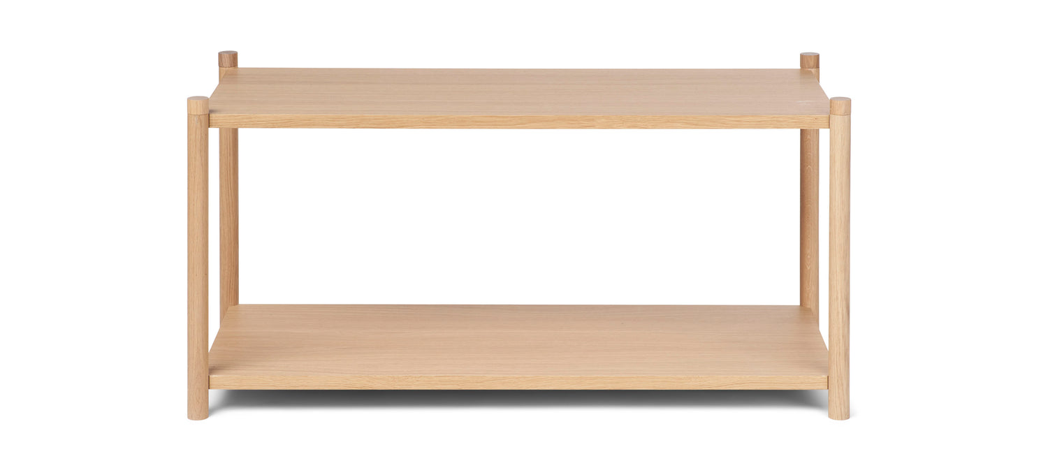 Sceene bookcase F light oak