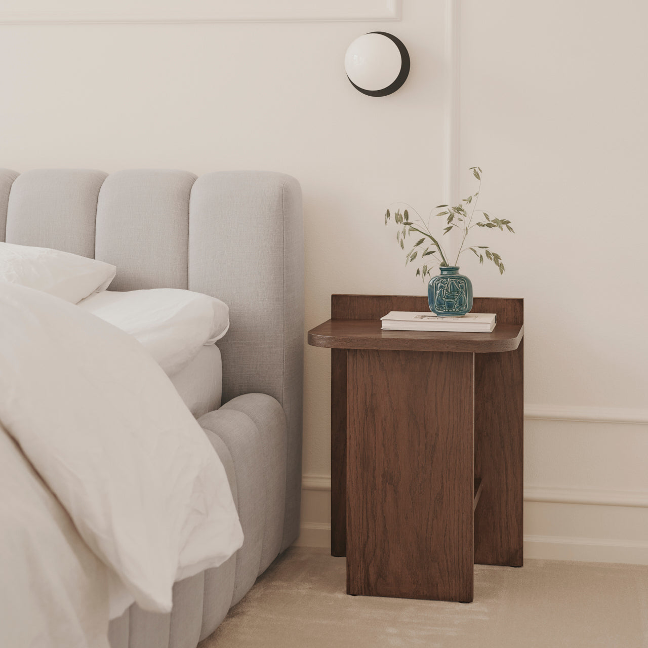 Ismo side table dark oak