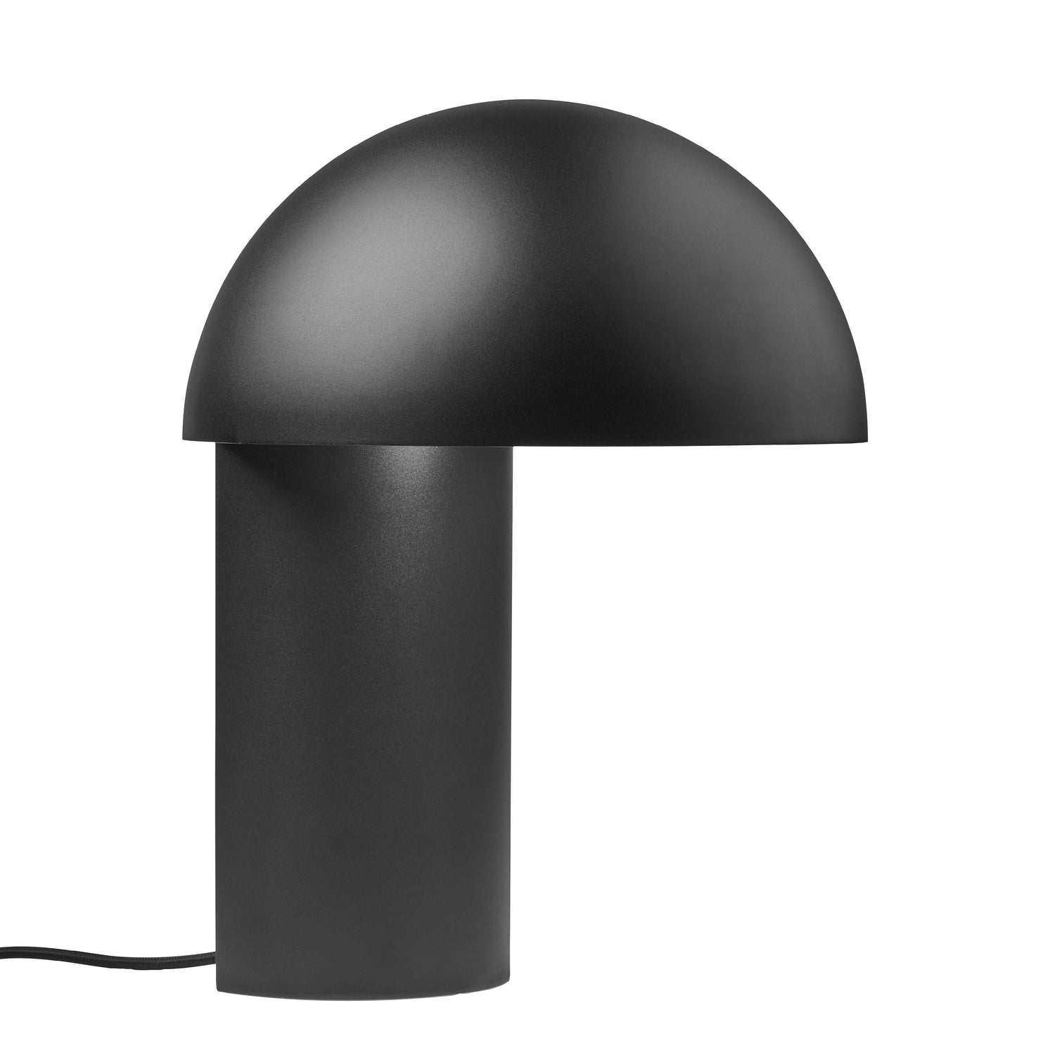 Leery table lamp black
