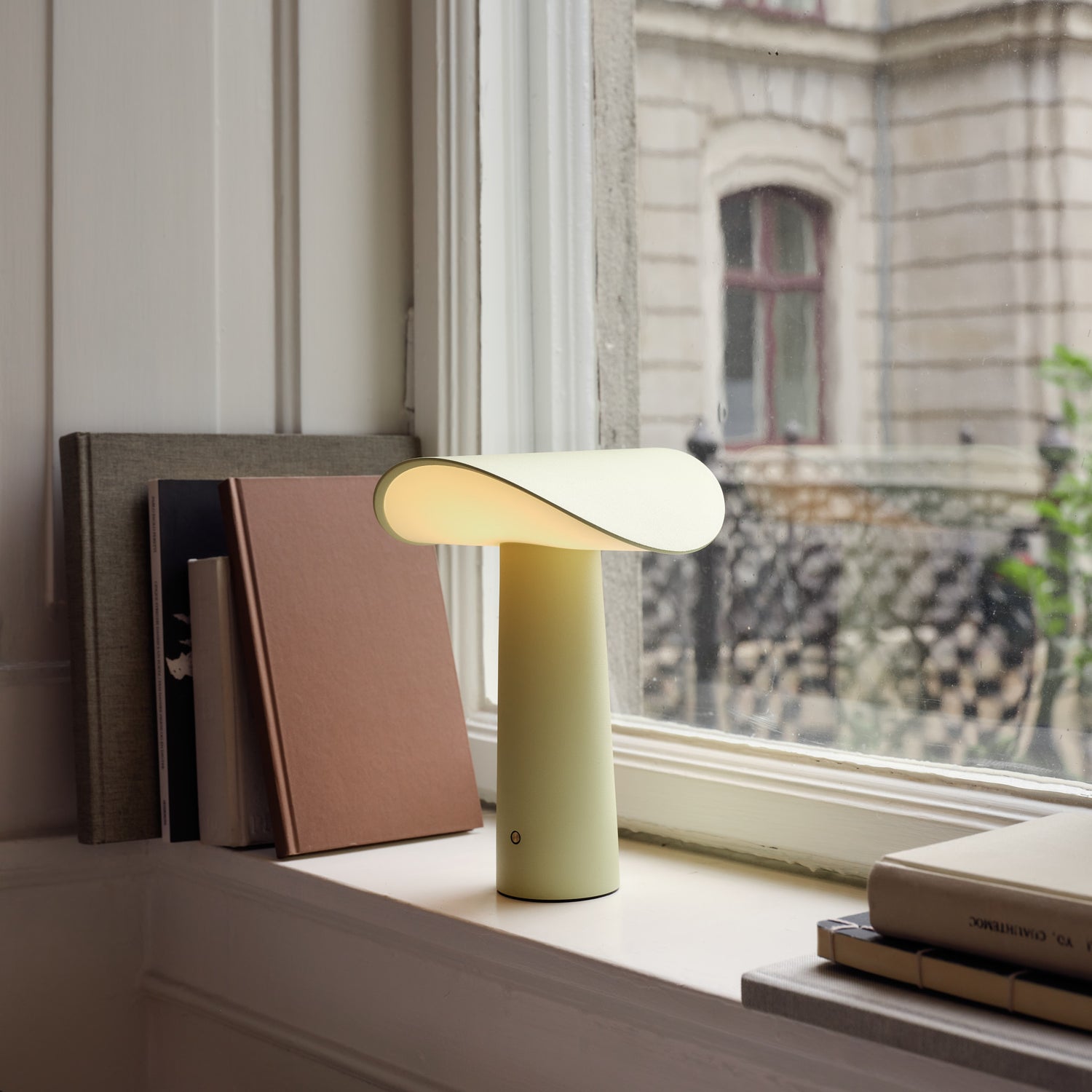 Lium portable table lamp light yellow