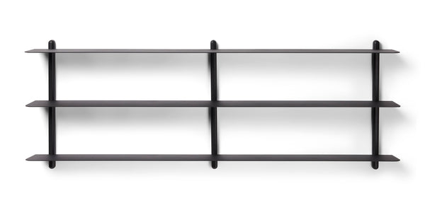 Nivo shelf D black ash/ black – Gejst Design