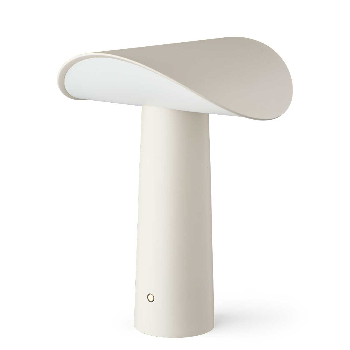 Lium portable table lamp warm grey