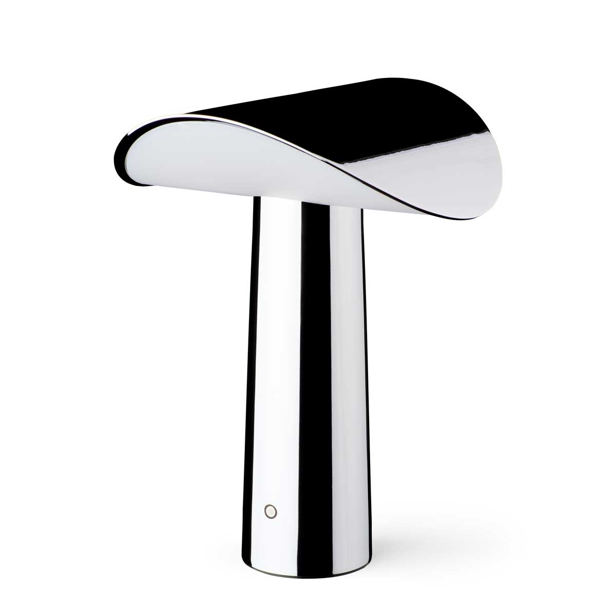 Lium portable table lamp chrome