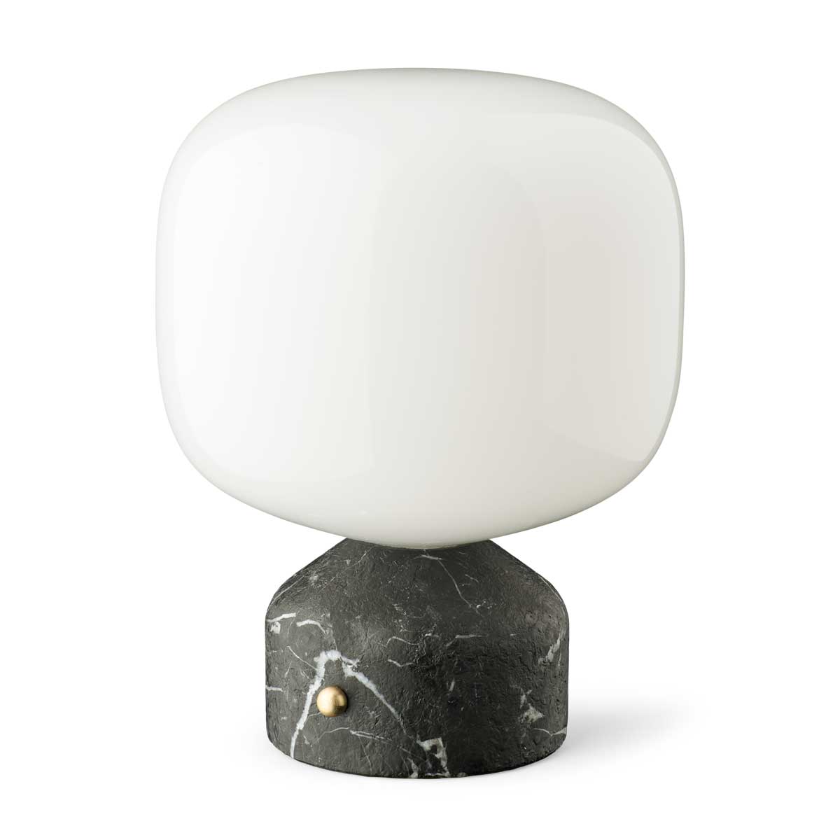 Meemo portable table lamp black marble
