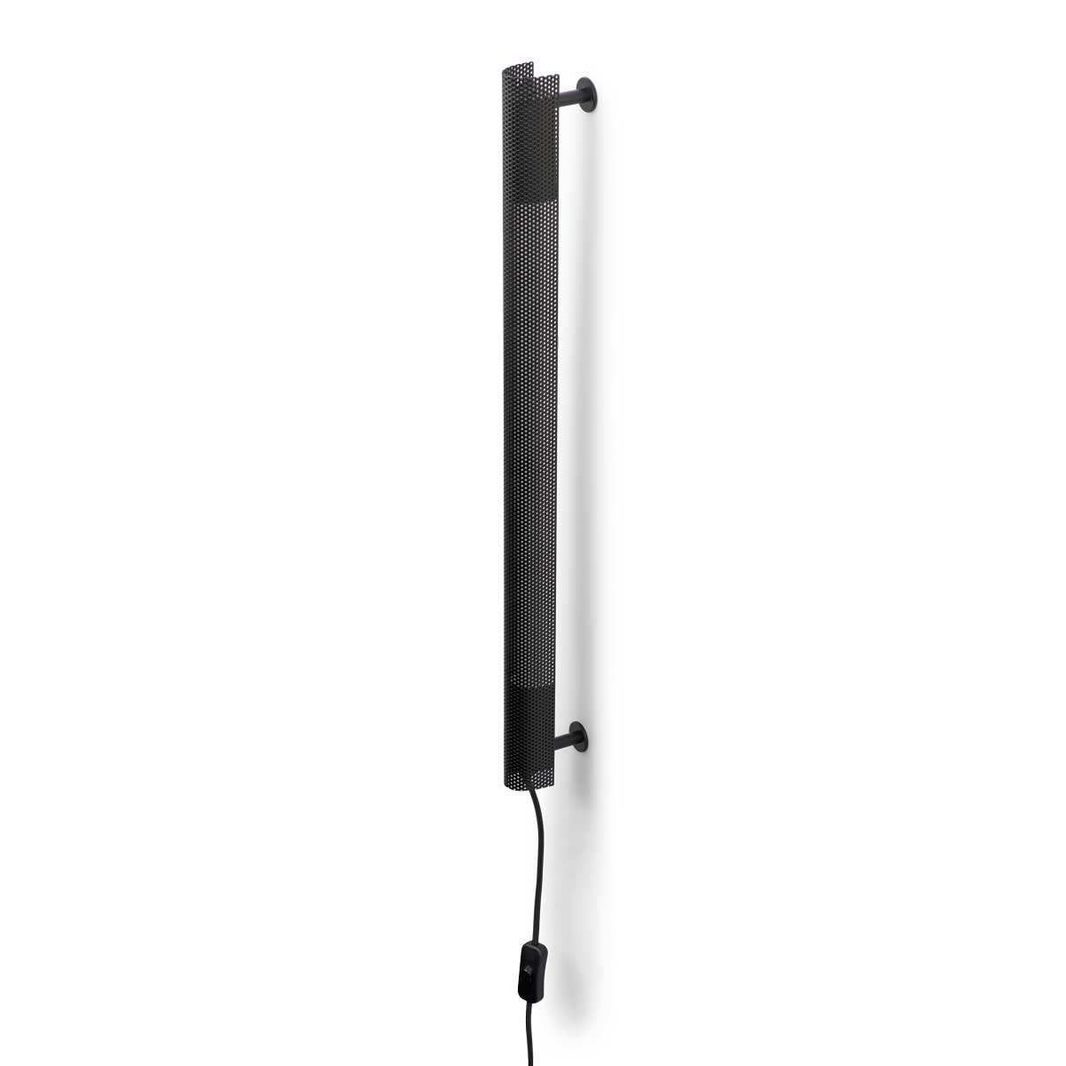 Radent wall lamp short black