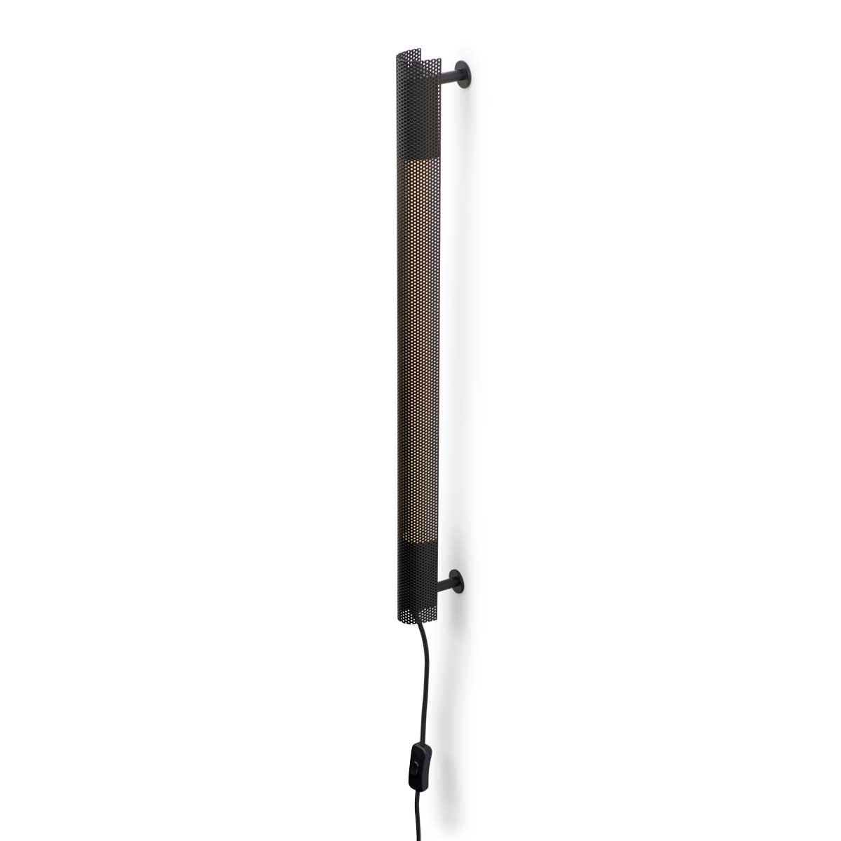 Radent wall lamp short black