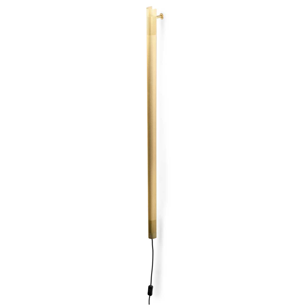 Radent wall lamp long brass