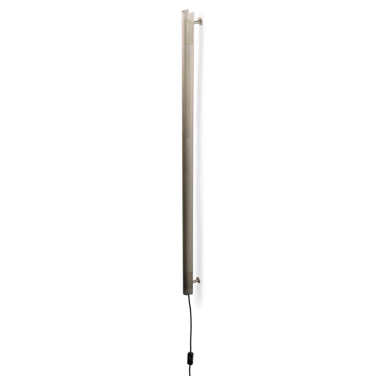 Radent wall lamp long steel