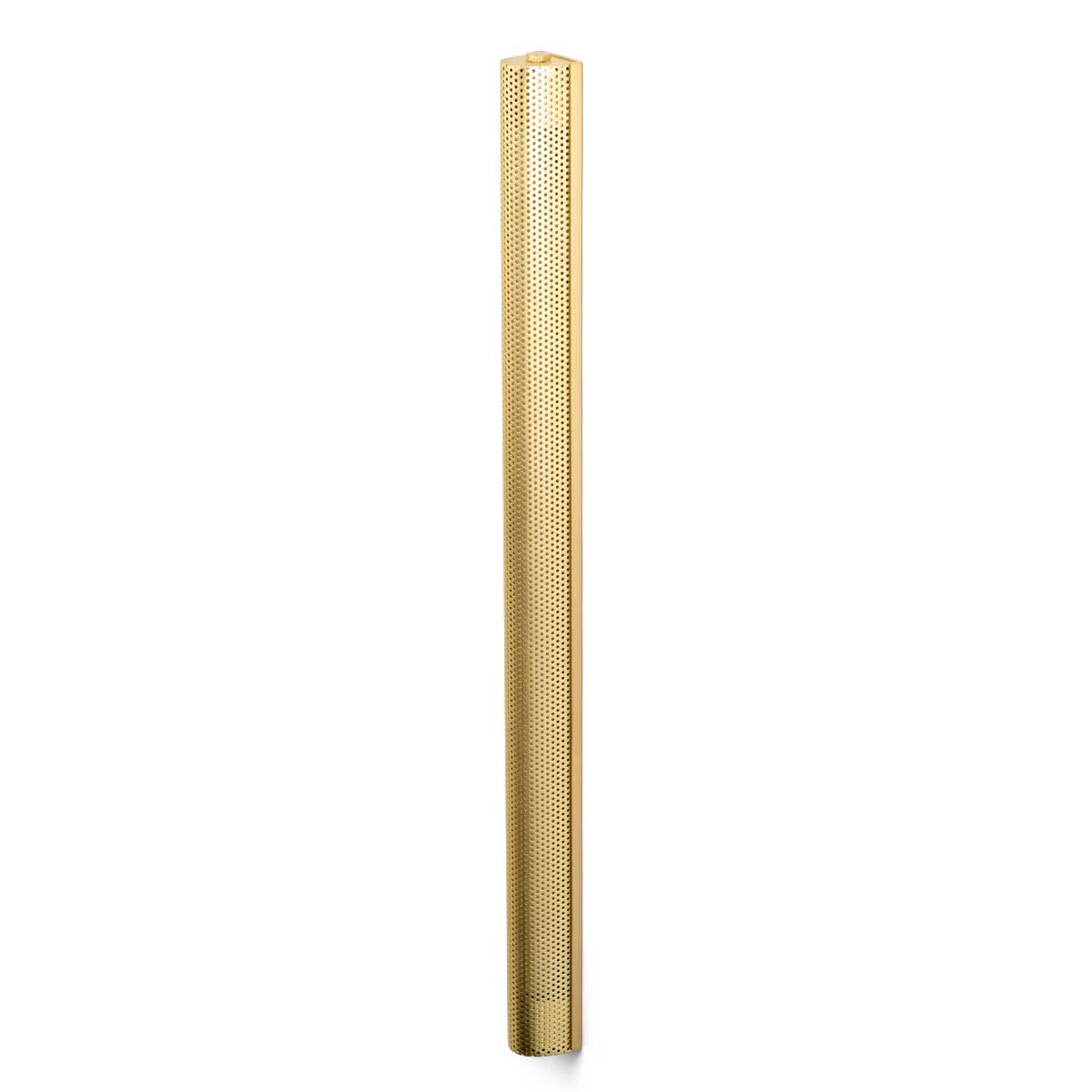 Radent hardwired wall lamp short brass