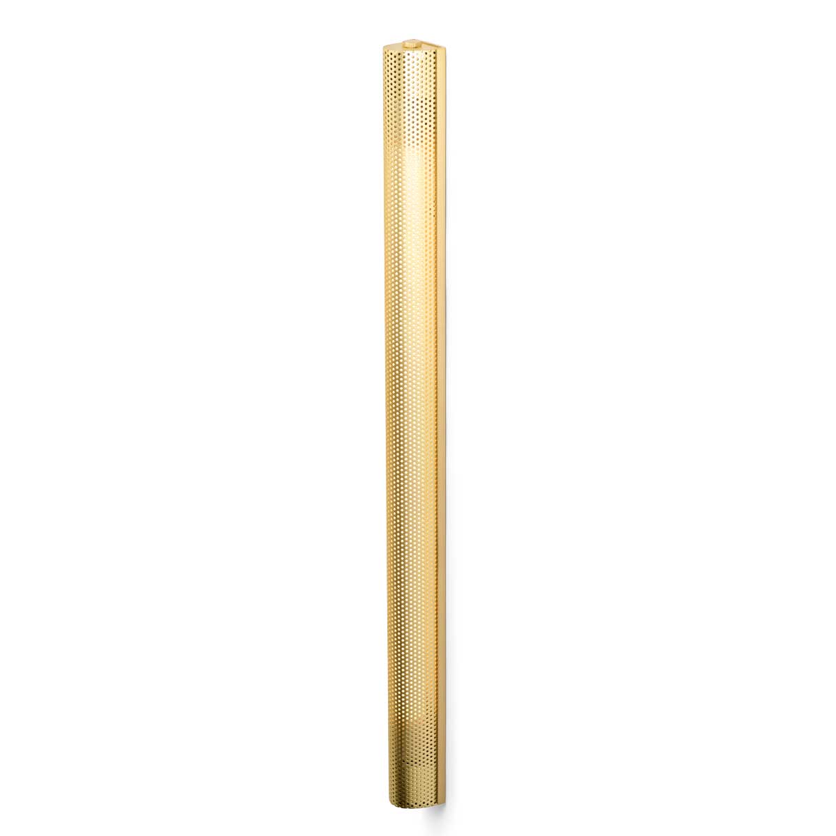 Radent hardwired wall lamp short brass