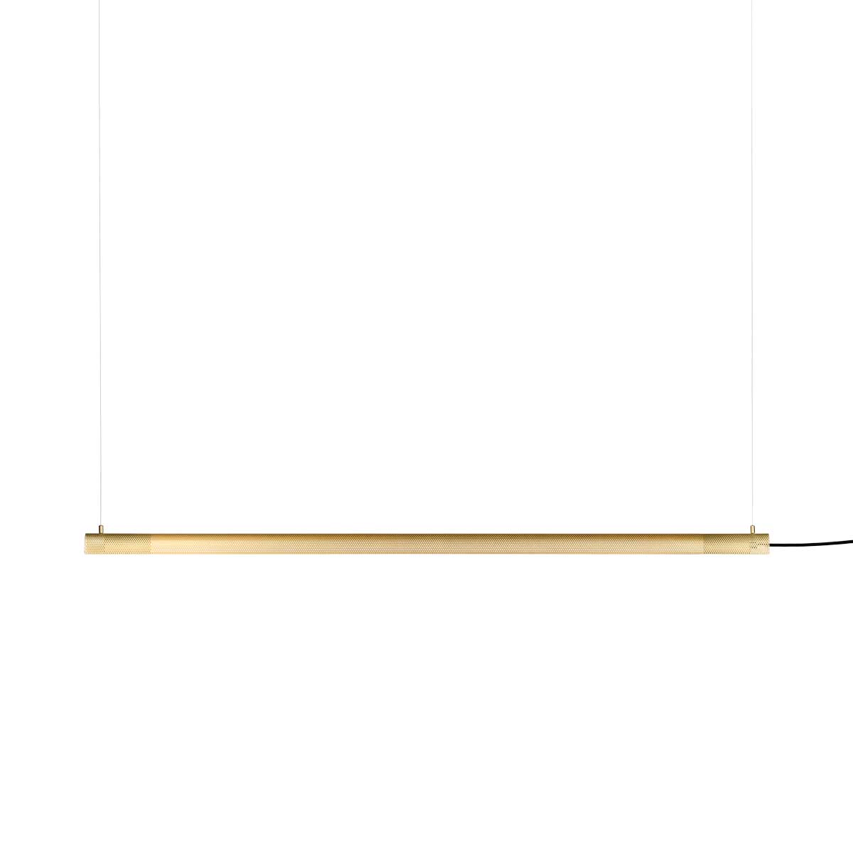 Radent pendant long brass
