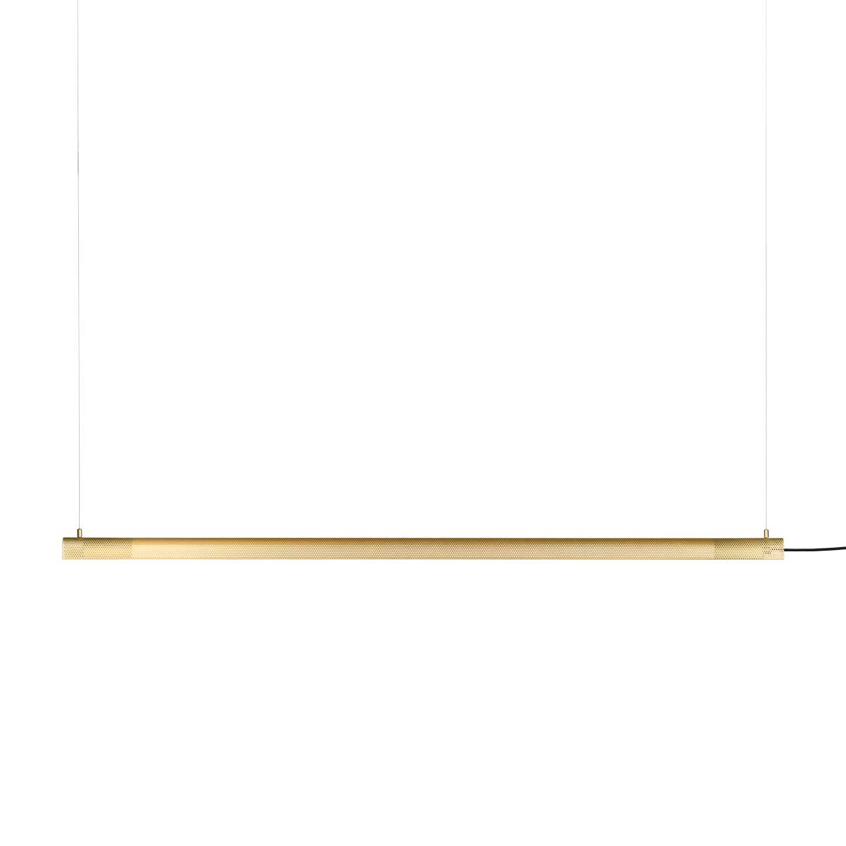 Radent pendant long brass
