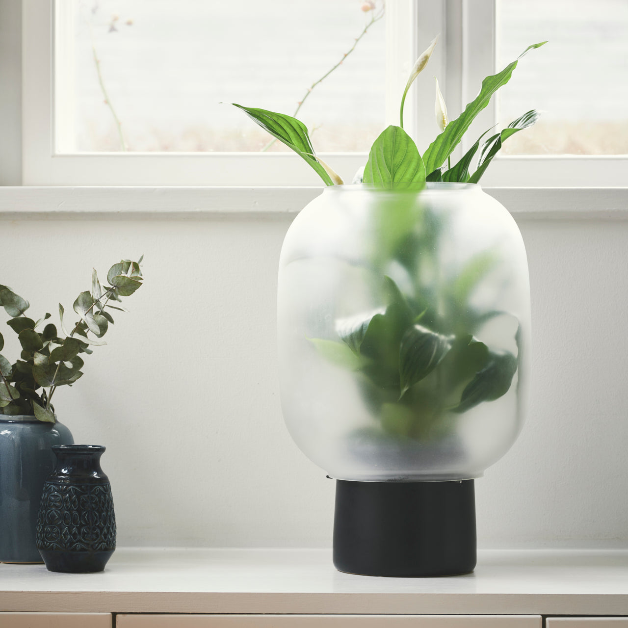 Nebl flowerpot big black