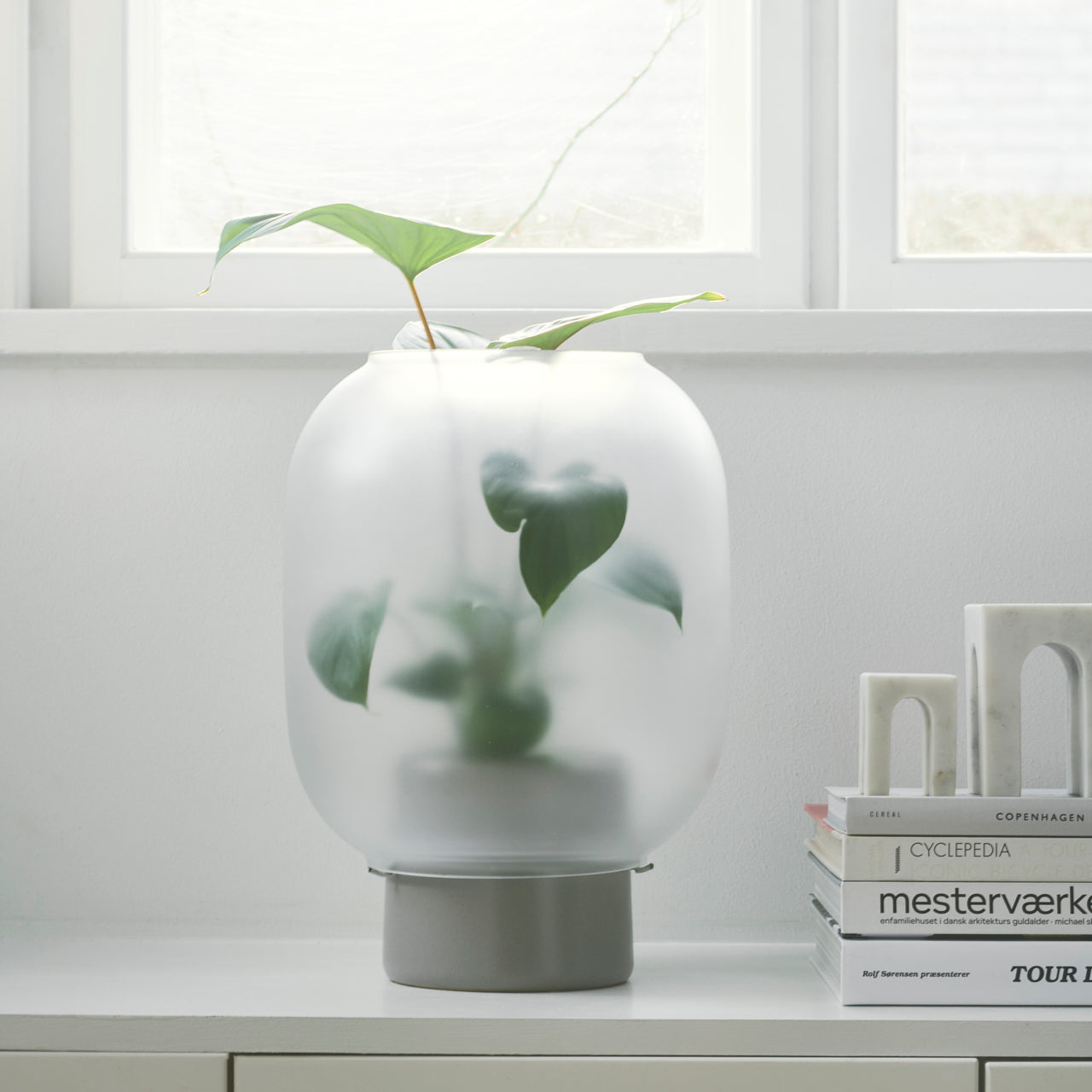 Nebl flowerpot big grey