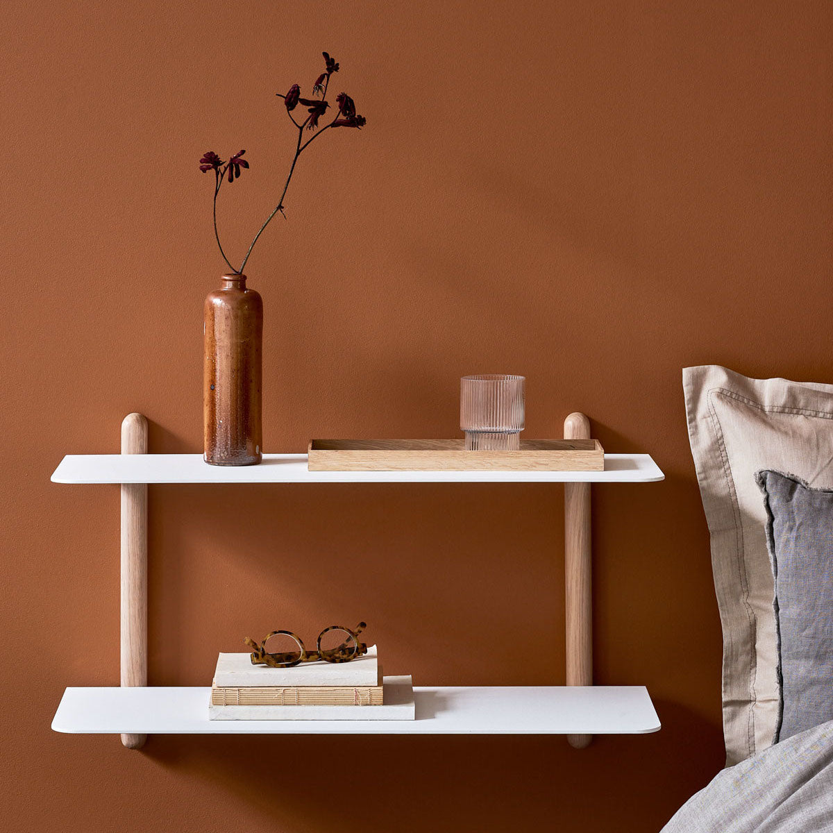 Nivo shelf large F light oak/ white