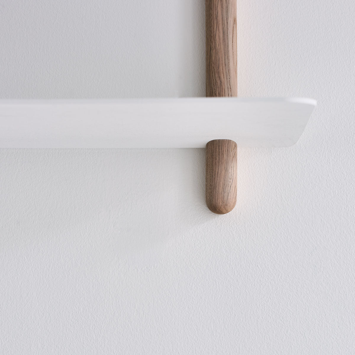 Nivo shelf large H light oak/ white