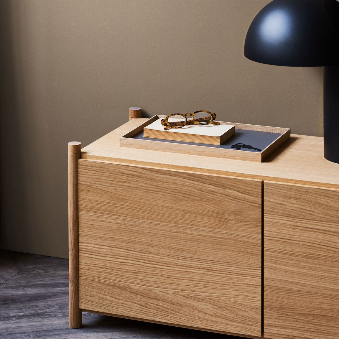 Sceene bookcase G light oak