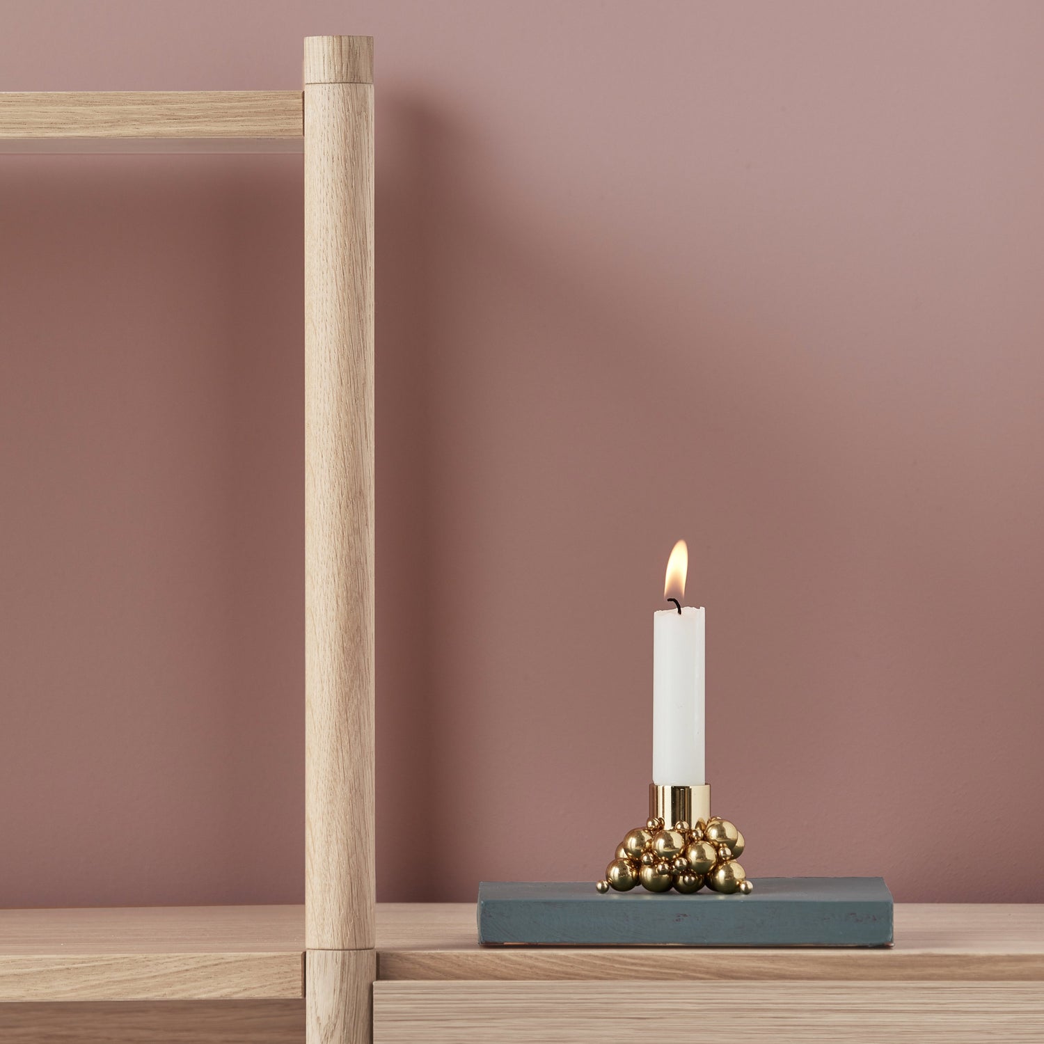 Sceene bookcase D light oak