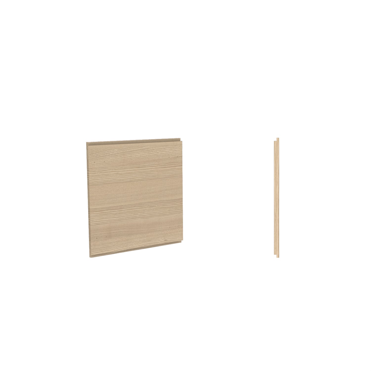 Sceene bookcase Sidepanels Open