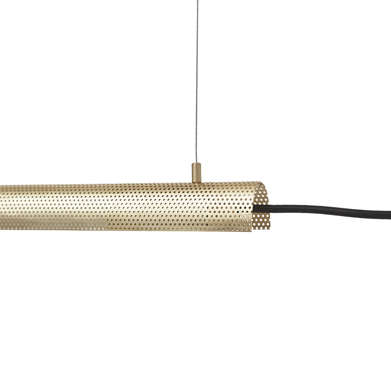 Radent pendant short brass