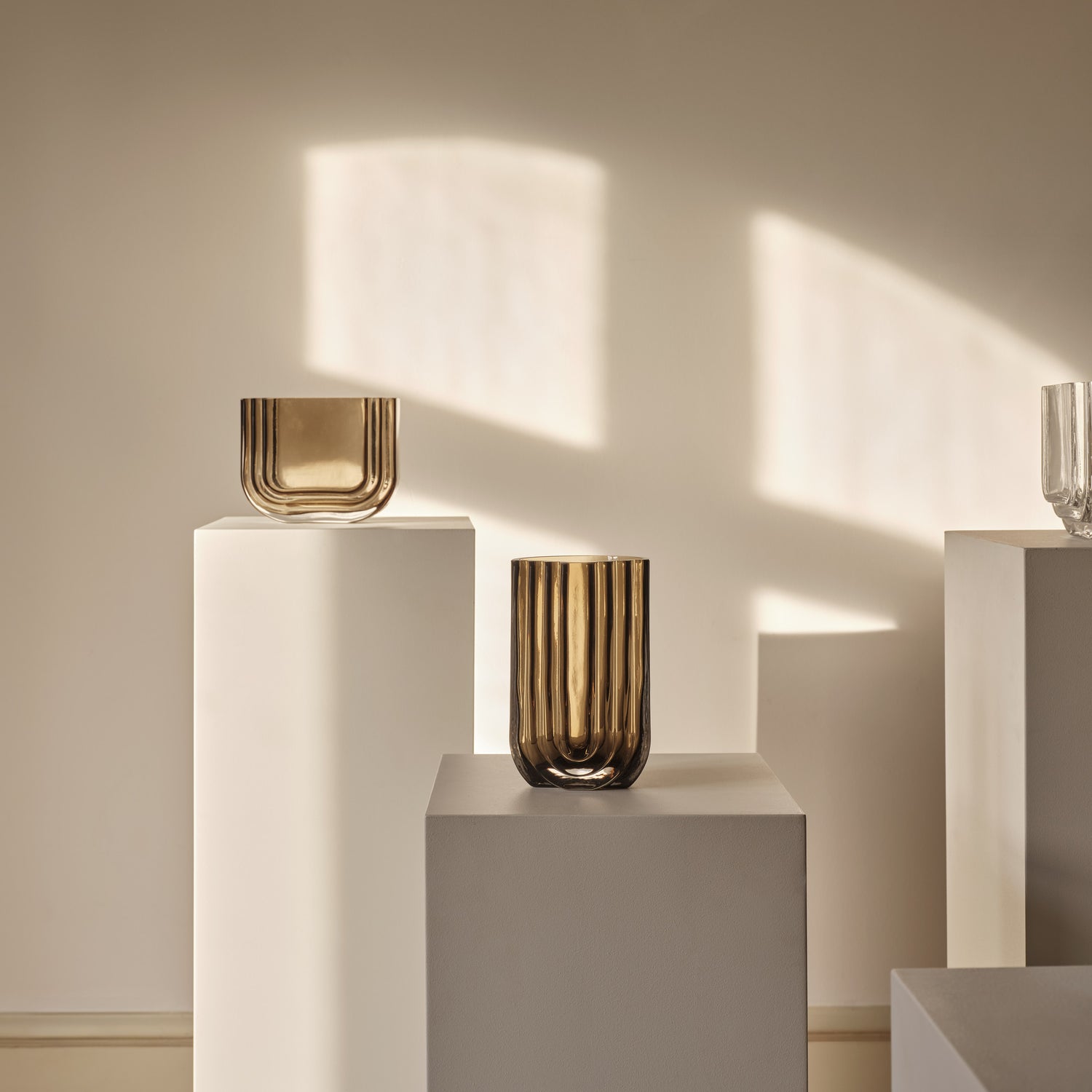 Vima vase medium smoked