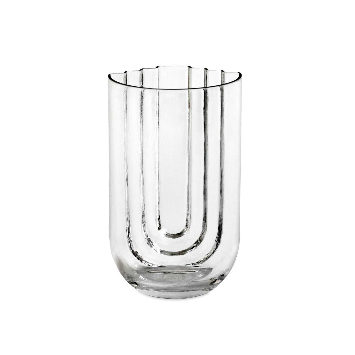 Vima vase large clear
