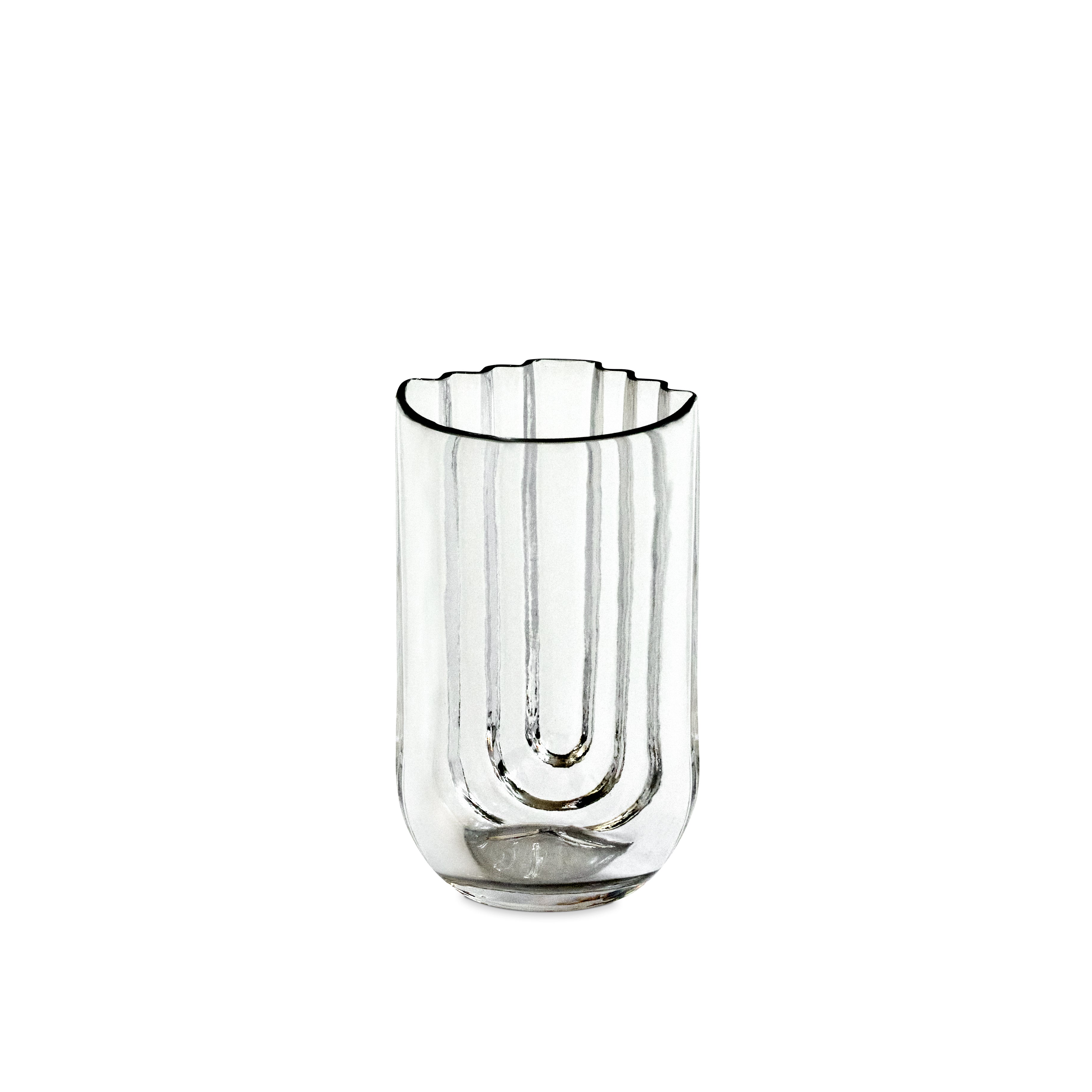 Vima vase medium clear