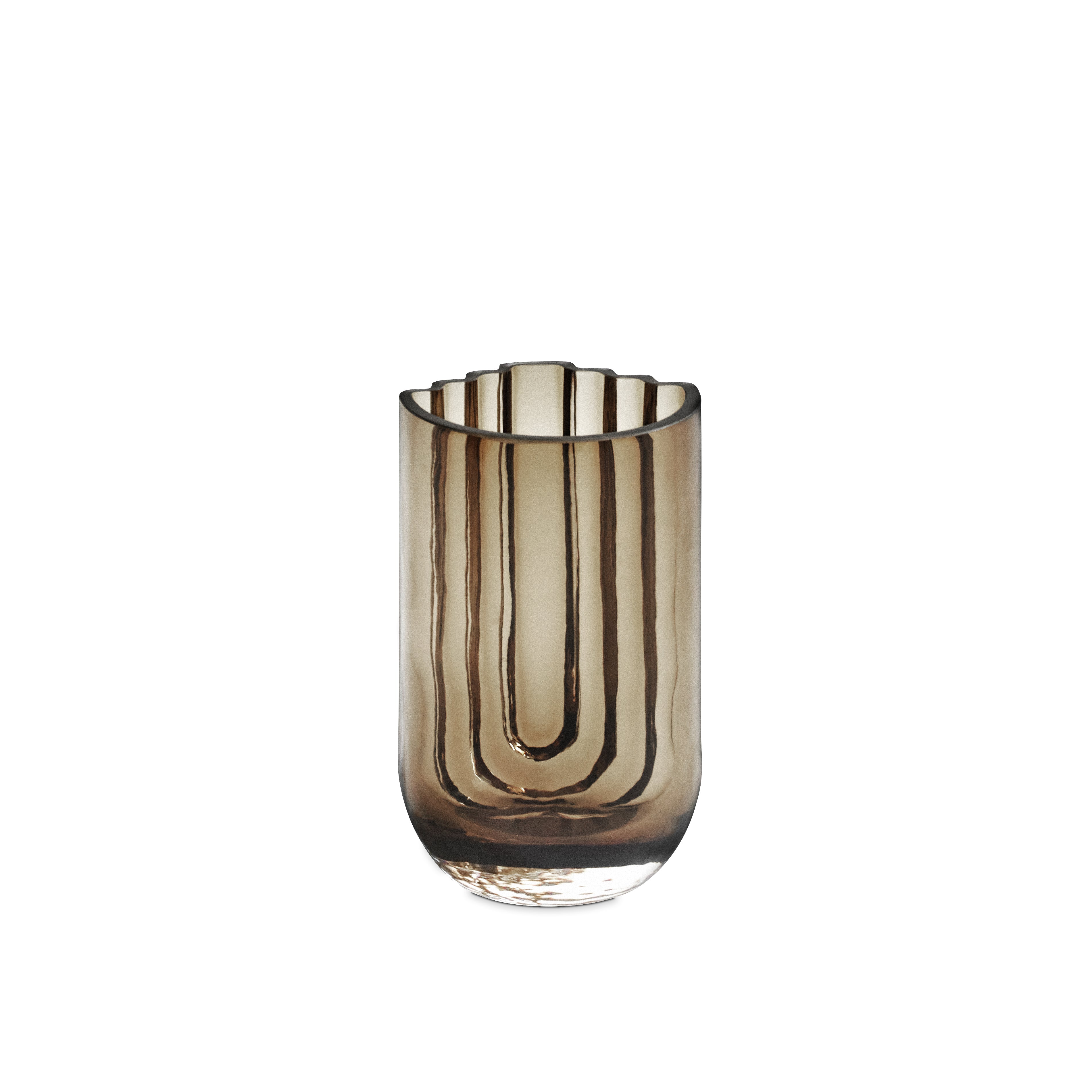 Vima vase medium smoked