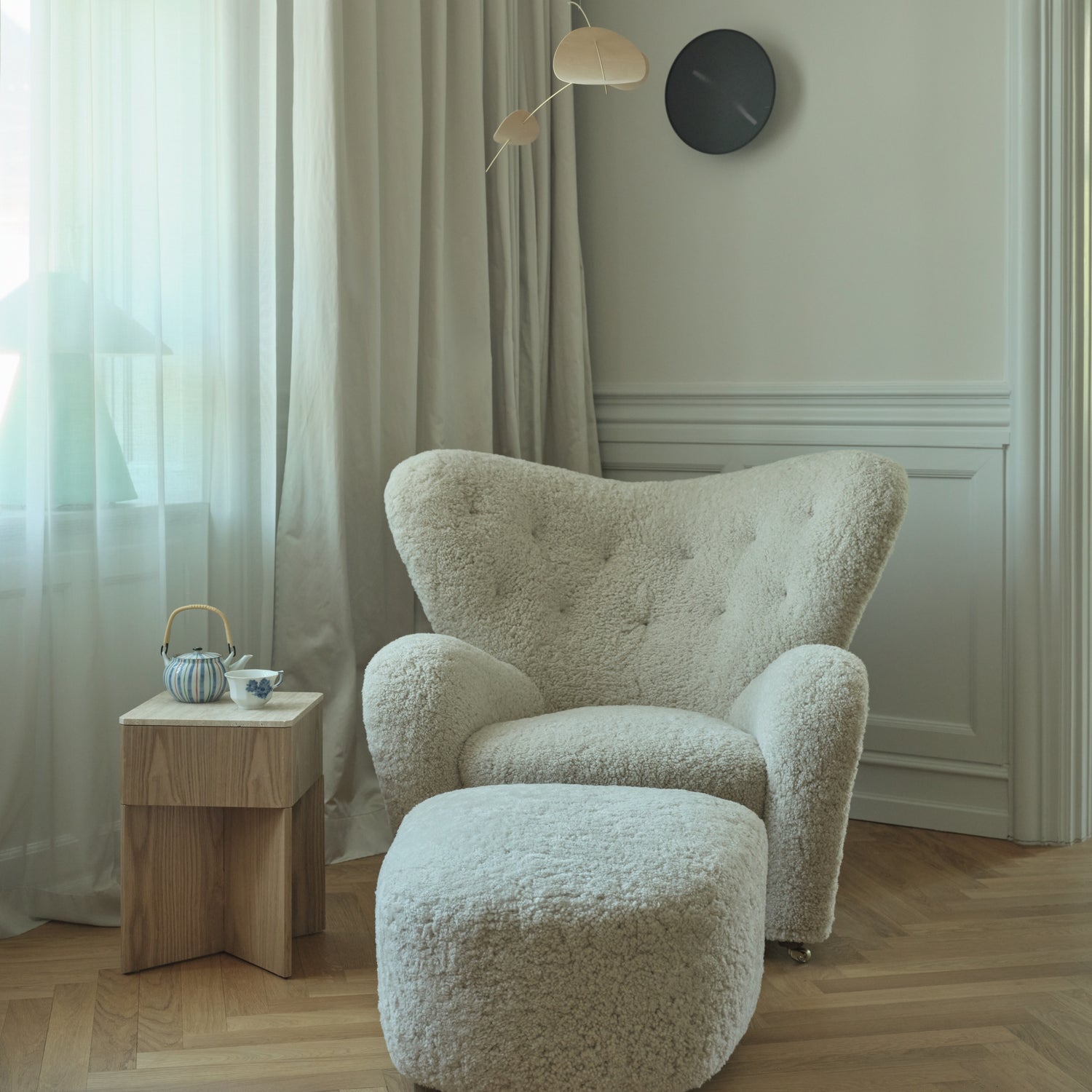 Tava side table oak