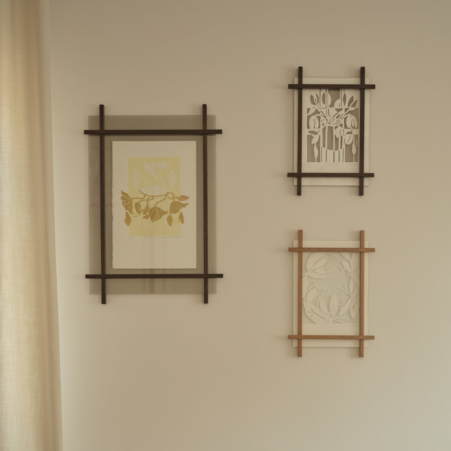 Daiku picture frame 50x70 dark oak