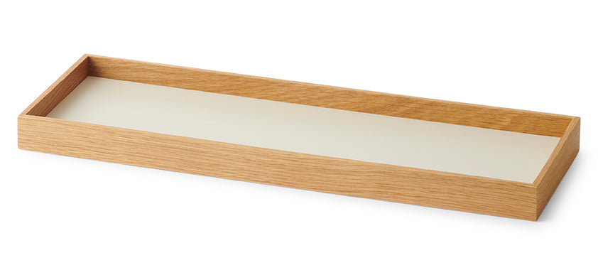 Frame tray small oak/ beige